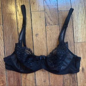 Figleaves | sheer black bra